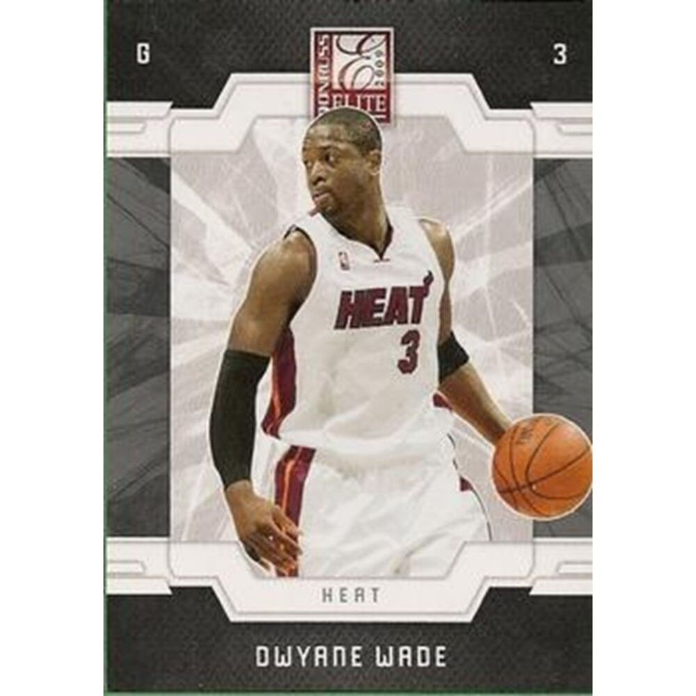 2009 Donruss Elite Basketball Card - #56 Dwyane Wade